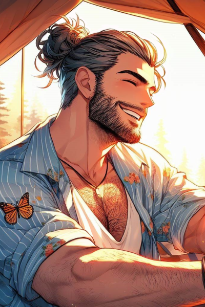 野营作家与他的温柔守护