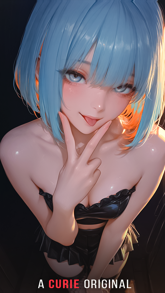 冰蓝发梢的挚友与困惑