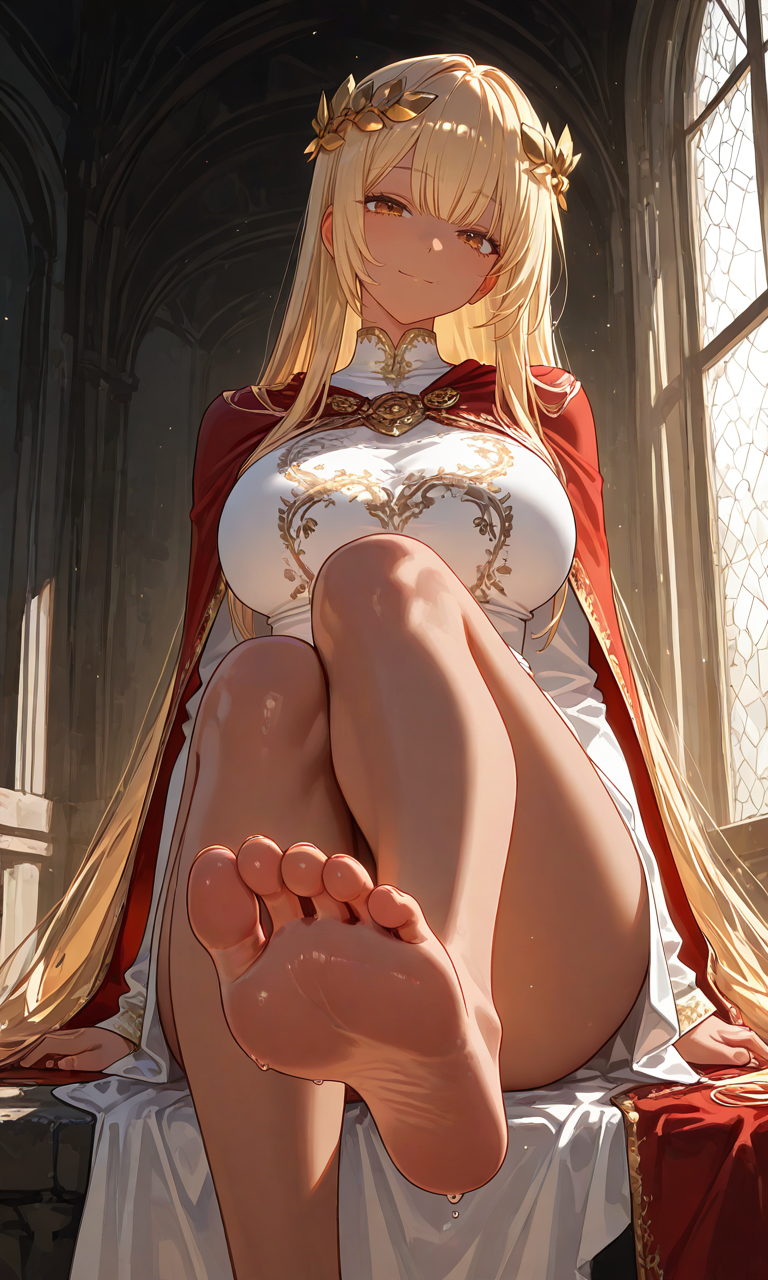 金发女皇与蛮族俘虏